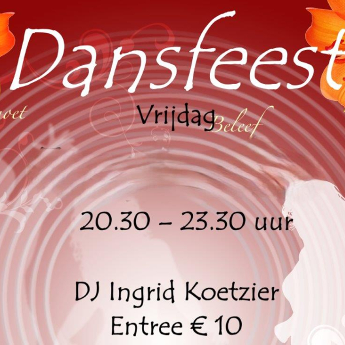 banner dancefeest